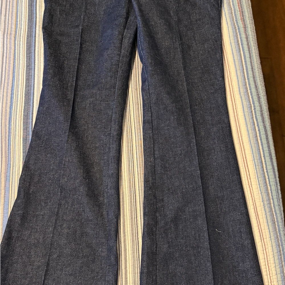 SPANX Dark Blue Flare Jeans